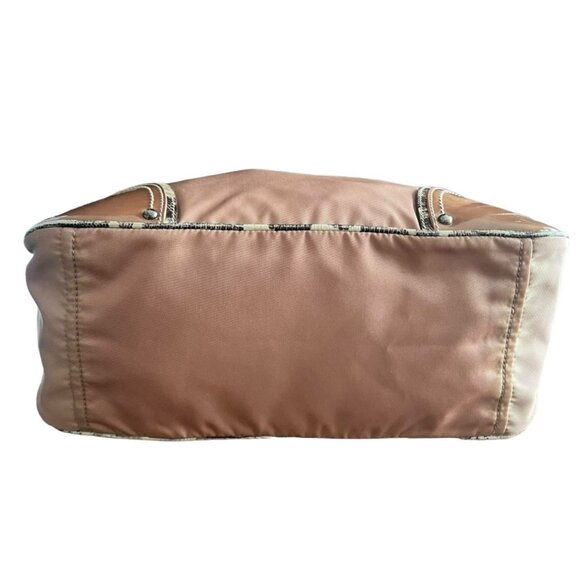 PRADA: Pale Pink/Salmon Handbag #1245 - Picture 3 of 8